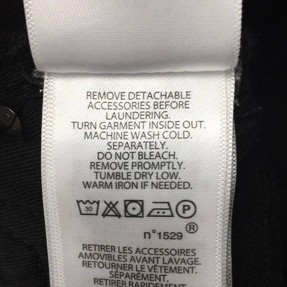 Polo Ralph Lauren The Tompkins Skinny Jeans Womens 25 Lace Up Black Coated Denim - Picture 13 of 14